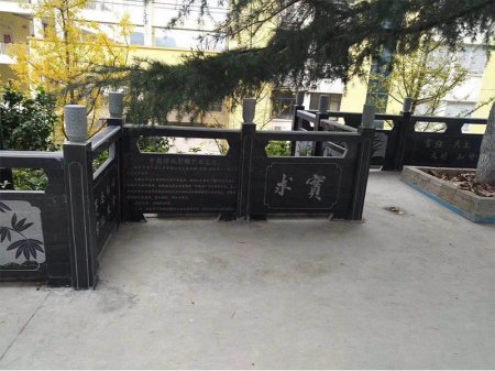 景區花崗巖石欄板